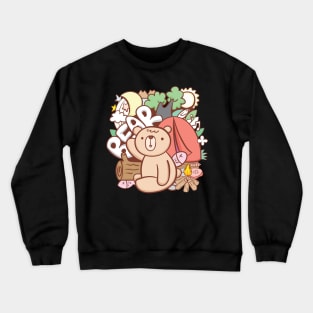 bear doodle Crewneck Sweatshirt